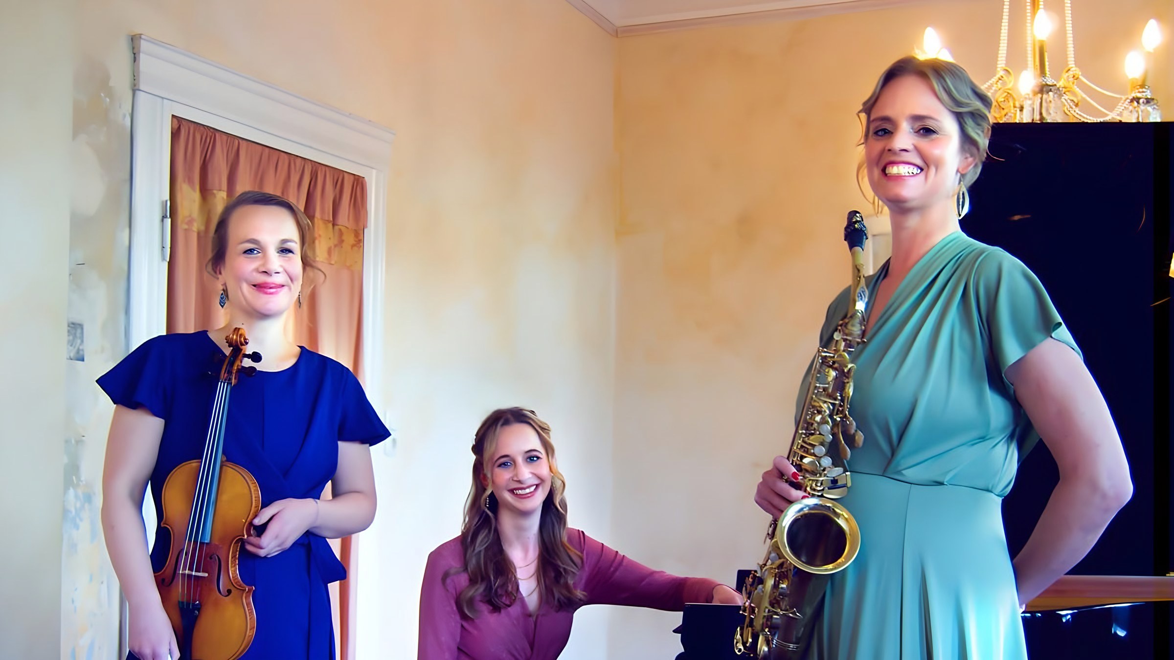 Trio Klangmelange im Konzertsaal